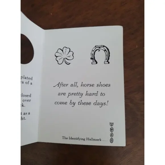 Vintage Gerity 24K Gold Four Leaf Clover Paperweight - Picture 6 of 7